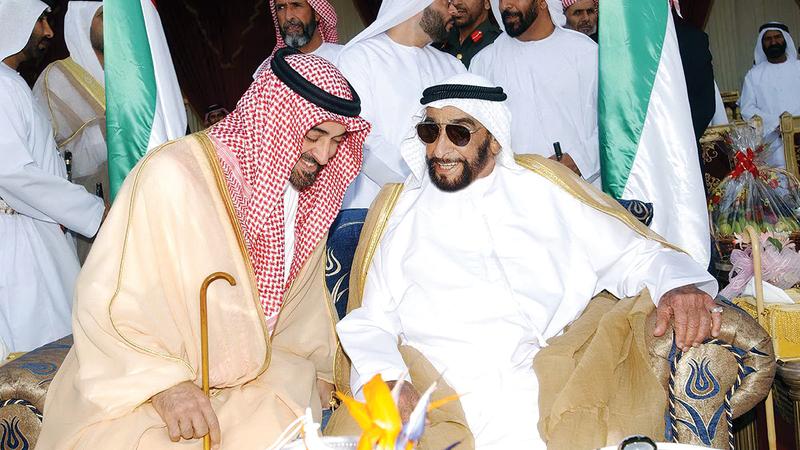 رئيس الدولة ونائباه: سنواصل نهج زايد.. وإرثه سيبقى خالداً في ذاكرة الوطن