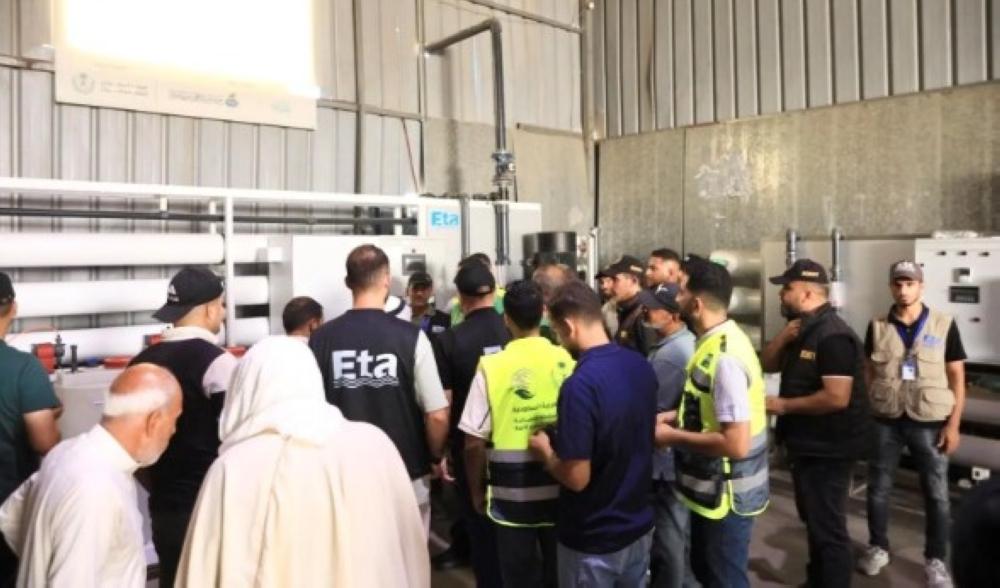 عاجل – السعودية تطلق مشروعًا لتوفير 500 ألف لتر من مياه الشرب يوميًا في غزة