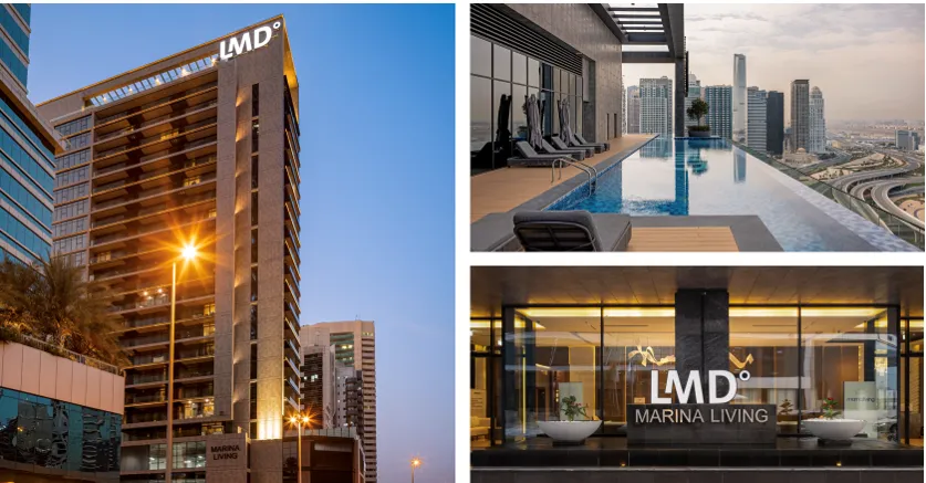 شركة LMD تستكمل تسليم مشروع “مارينا ليفينج” في دبي مارينا، موفّرةً 205 وحدات سكنية جديدة