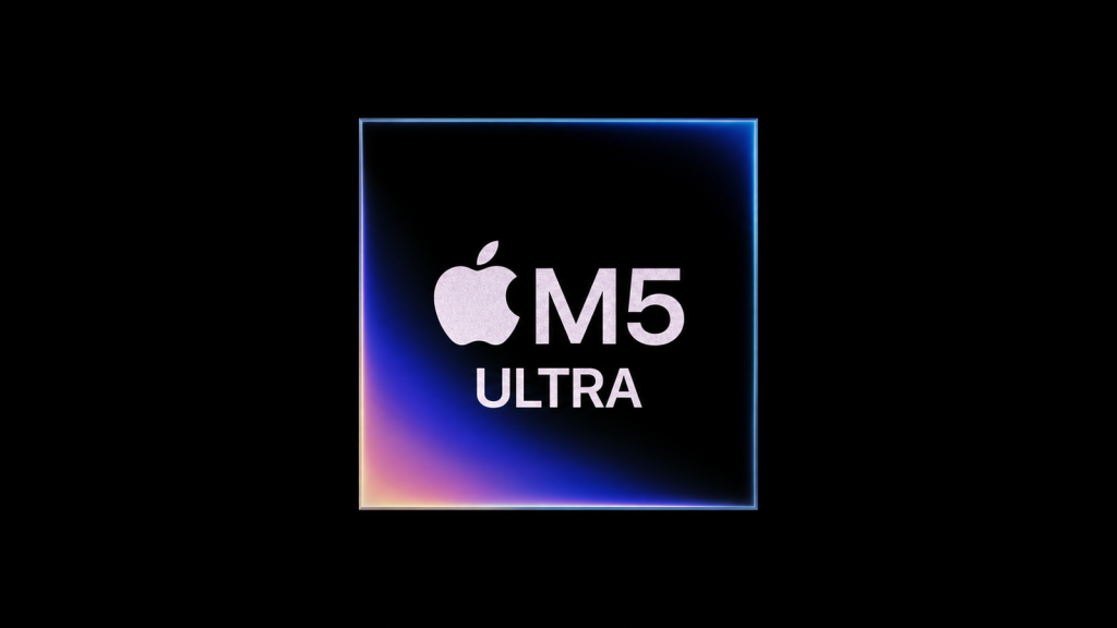 أبل تطلق شريحة M5 Ultra كأقوى شريحة على الإطلاق