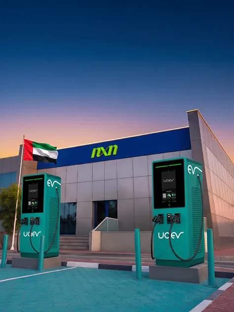 سفن إكس (7X) وUAEV تعتمدان أول 6 مواقع لمحطات شحن المركبات الكهربائية ضمن مرافق الشبكة الوطنية