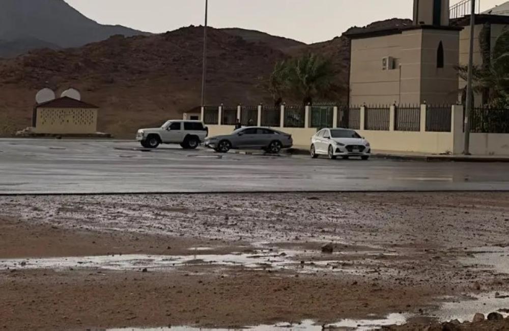 صور.. المدينة المنورة تشهد هطول أمطار والفرصة مهيأة للمزيد