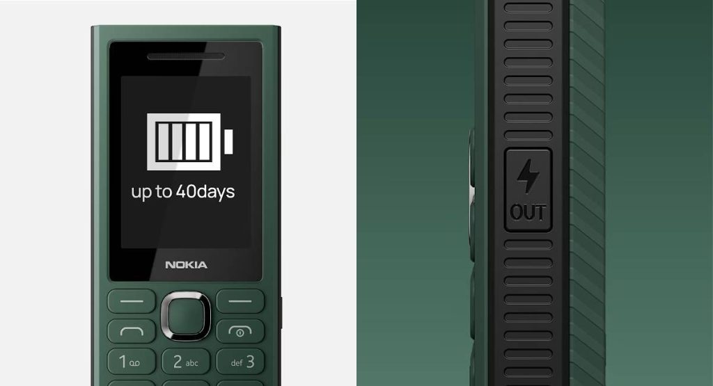 نوكيا تكشف عن هاتف 300 Charge ببطارية 3700 مللي أمبير وزر مخصص لشحن الأجهزة الأخرى