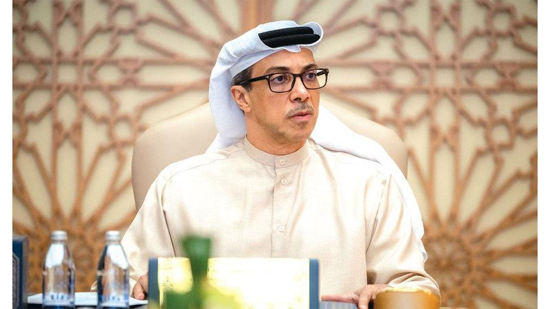 منصور بن زايد: أبوظبي تجمع العالم على هدف واحد.. حماية الإنسان