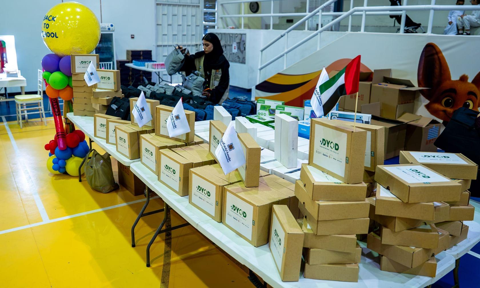 “تبرع بجهازك” توفر أكثر من 1500 جهاز رقمي للطلاب