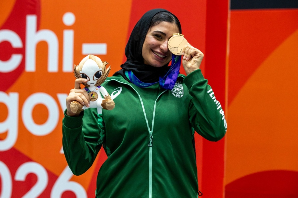 دينا مصطفى تحقق ميدالية تاريخية لـ السعودية في بطولة آسيا ناغويا