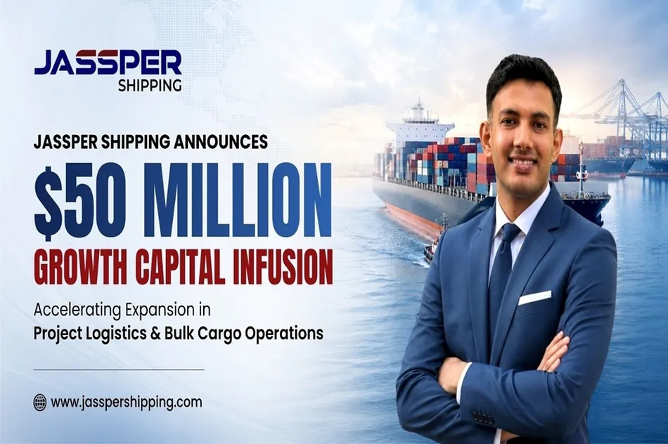Jassper Shipping تعتزم استثمار 50 مليون دولار أمريكي وتضع الهند في صلب توسعها العالمي