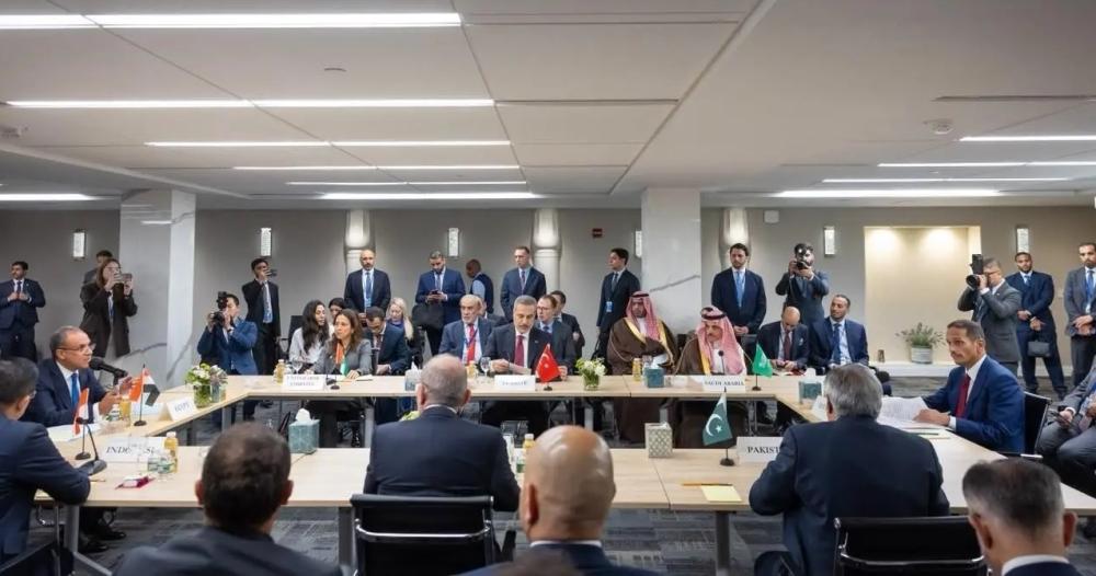 وزير الخارجية يشارك في الاجتماع التنسيقي لمجموعة الثمانية العربية والإسلامية