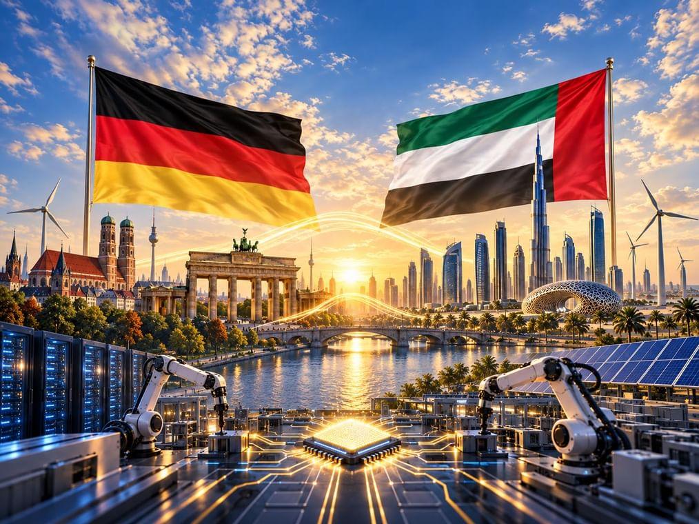 الإمارات تعلن نيتها استثمار 40 مليار يورو في ألمانيا لتعزيز الشراكة الاقتصادية بين البلدين