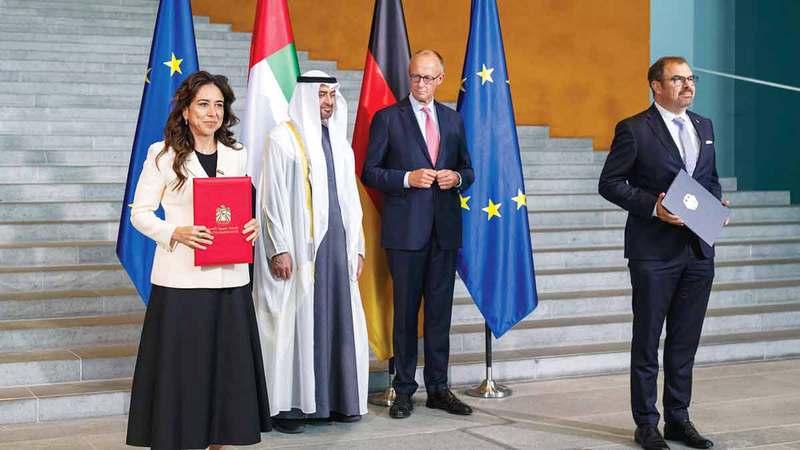 الشراكة الإماراتية – الألمانية تستند إلى الالتزام بتعزيز السلام والأمن والازدهار