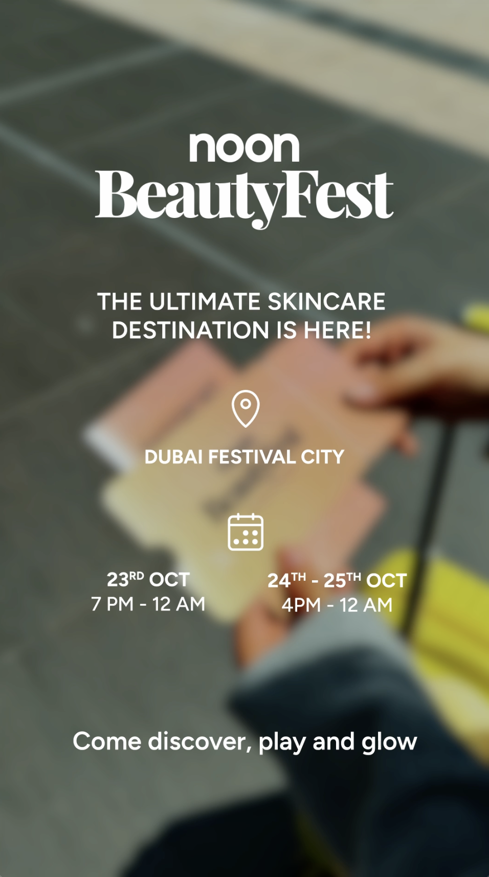 مهرجان noon Beauty Fest ينطلق في دبي: اكتشفي 13 علامة للعناية بالبشرة واختبري منتجاتها بنفسك