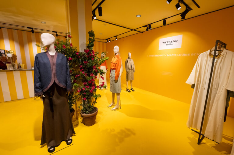 Weekend Max Mara تطلق تشكيلتها لموسم ربيع وصيف 2027 بالتعاون معMarie Louise Sci